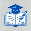 أيقونة خدمات المعلمين: كتاب مفتوح، قبعة تخرج، قلم رصاص، تعليم، إدارة مهام، رصد درجات، متابعة حضور، تقارير أكاديمية.