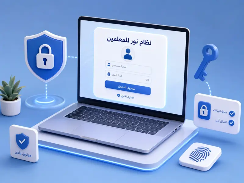 كيفية تسجيل الدخول إلى نظام نور للمعلمين بطريقة آمنة