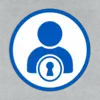أيقونة تسجيل الدخول العام لنظام نور: ملف تعريف مستخدم، قفل، وصول آمن، خدمات تعليمية.